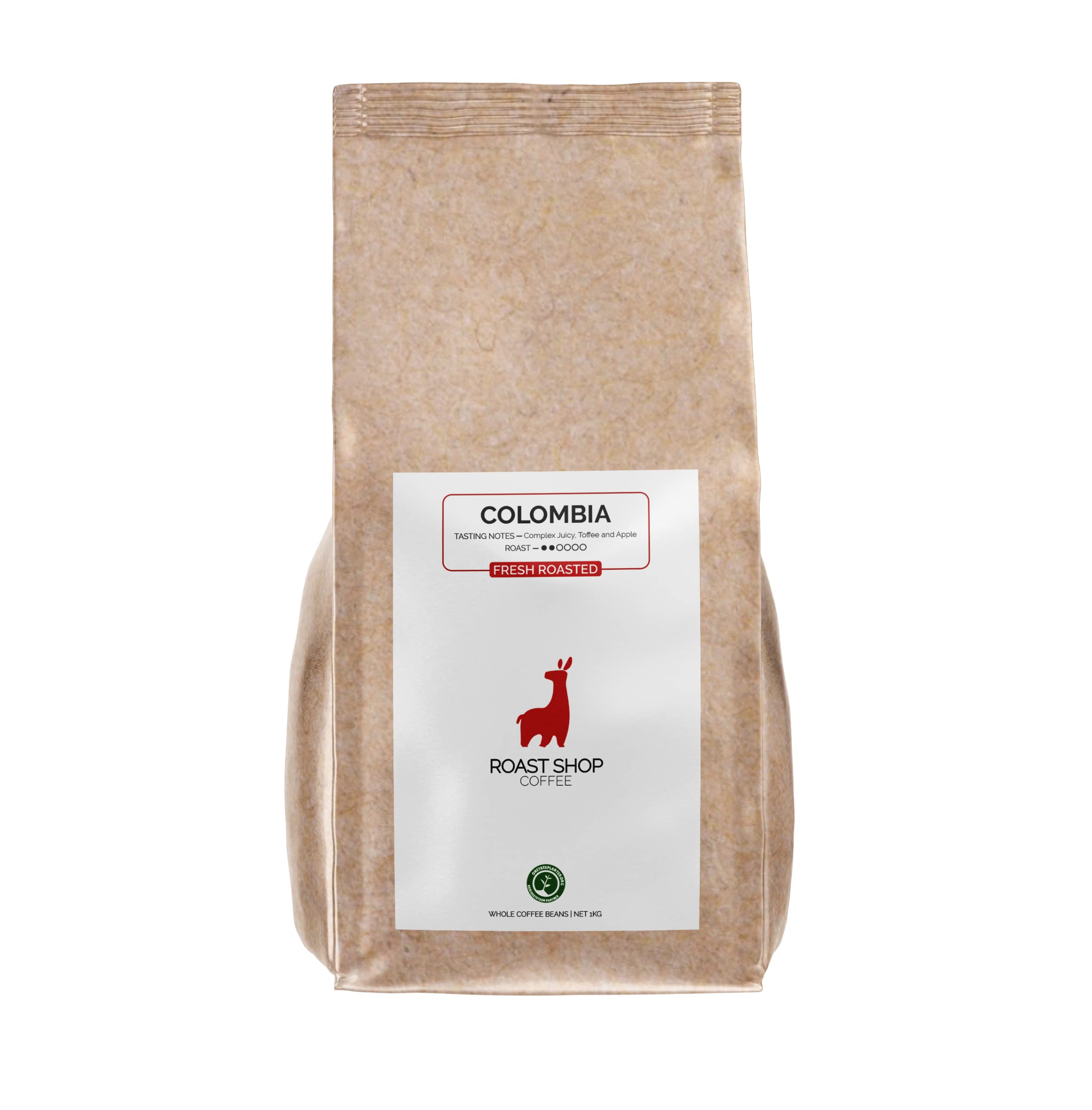 Colombia Whole Bean Coffee - Small Batch Specialty 1kg