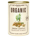 Eat Wholesome Organic Green Lentils – 400g (Pack of 12) | Vegan Protein