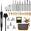 Jolof Store 45-in-1 Wood Burning Kit | 80W LCD Pyrography Set