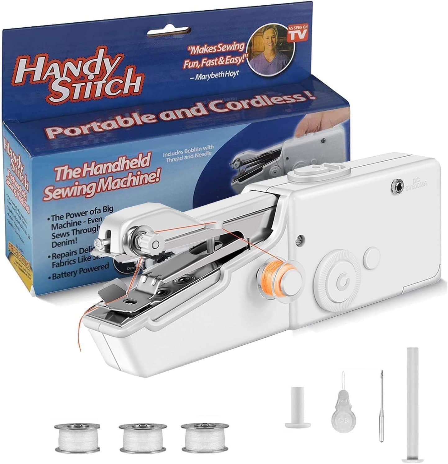 Handheld Sewing Machine – Mini Cordless Portable Stitcher