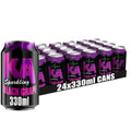 KA Black Grape Sparkling Drink - Authentic Caribbean Soda - 24 x 330ml