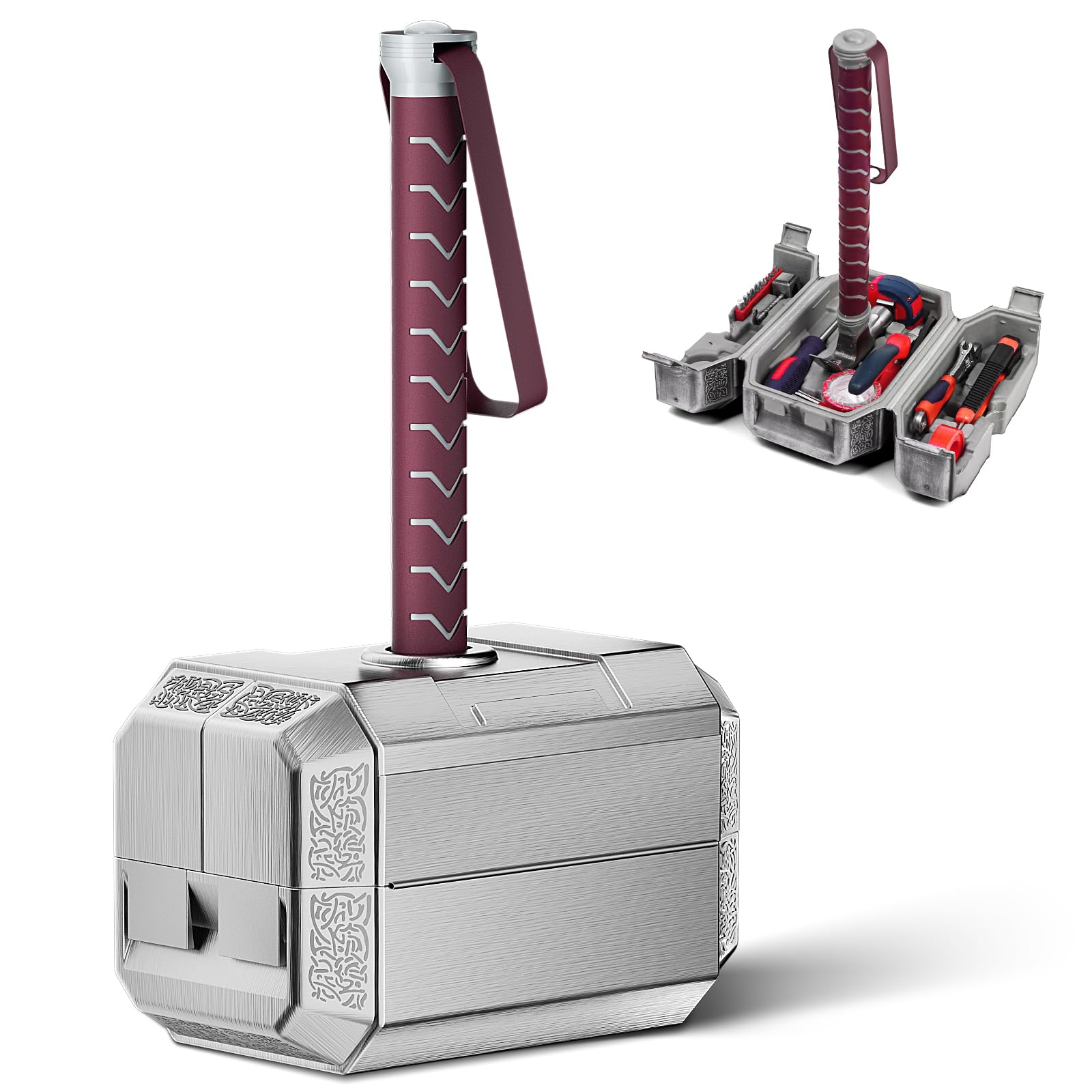 Multifunctional Hammer Tool Box Set for Home and Car Repair