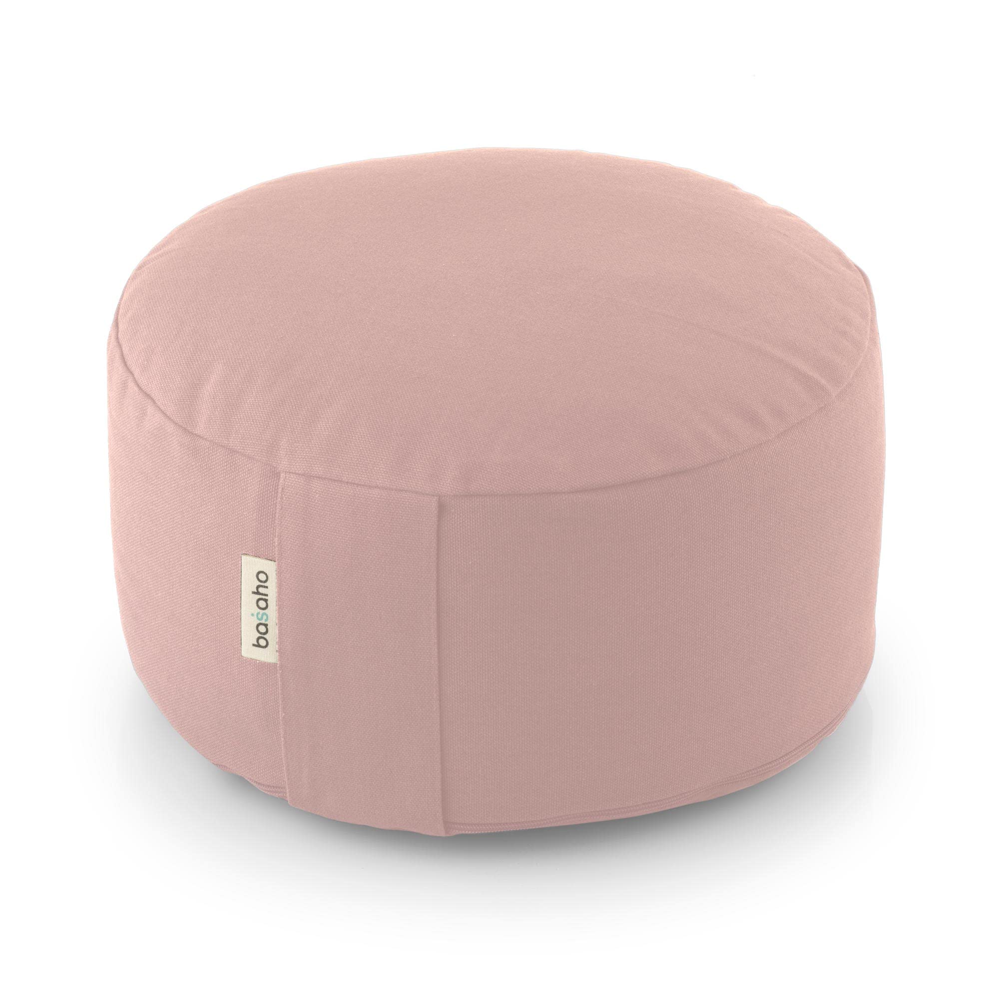 basaho Wheel Zafu Meditation Cushion | Organic Cotton & Buckwheat - Pink