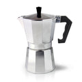 Grunwerg Italian Style Aluminium Moka Pot Espresso Maker - 9 Cup (360ml)