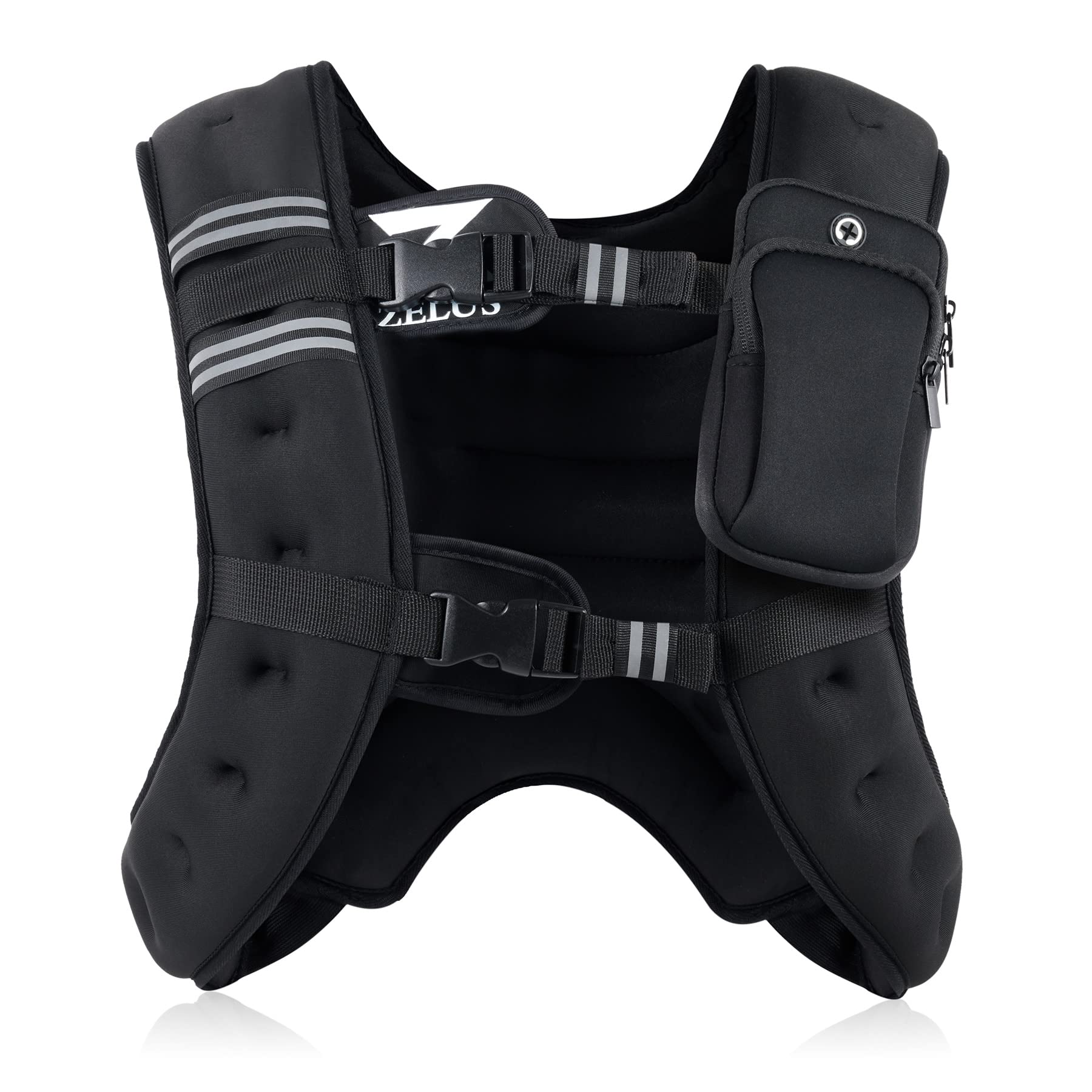 Zelus 11kg Weighted Vest – Adjustable Neoprene Strength Training Gear