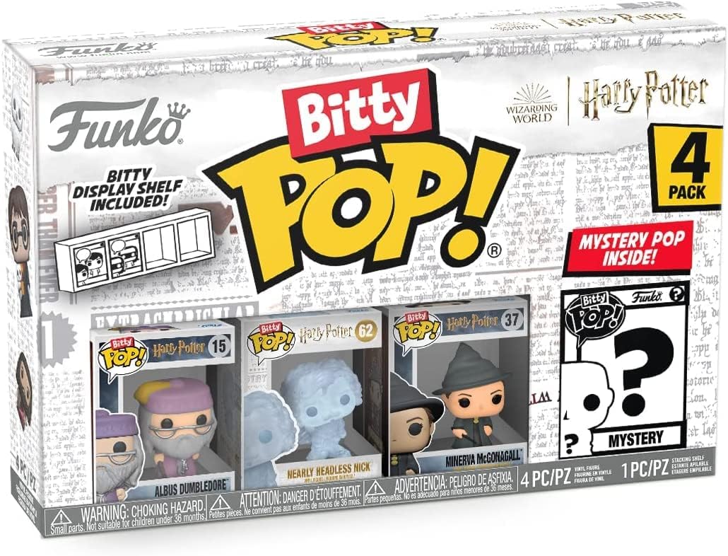 Funko Bitty Pop! Harry Potter Series 1 - 4-Pack Vinyl Figures