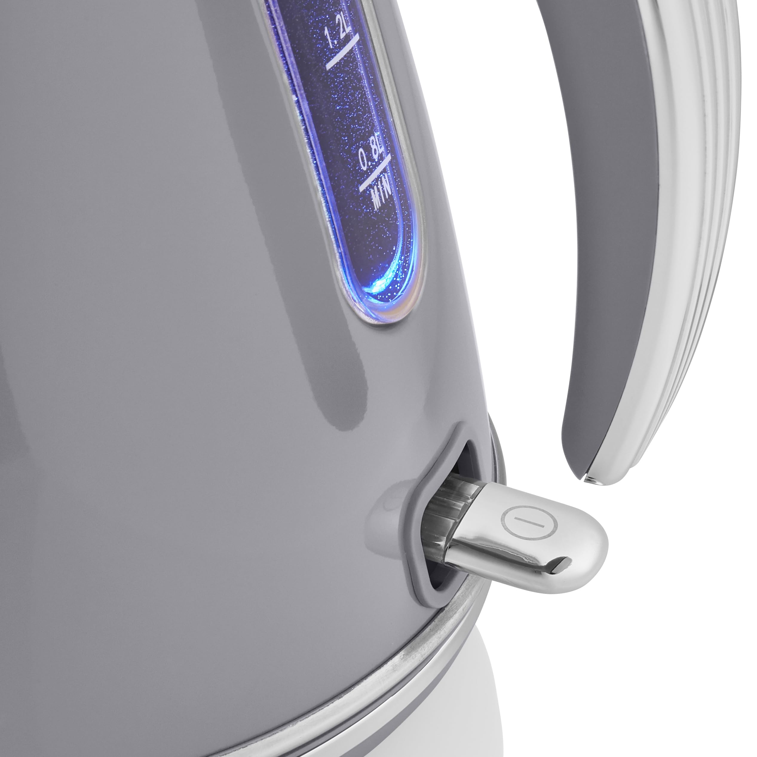 Swan Retro Jug Kettle | 1.5L Fast Boil Electric Kettle - Grey