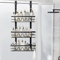 HomeVC 3-Tier Hanging Shower Caddy – Adjustable No-Drill Bathroom Shelf