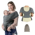 AUYAO Ergonomic Baby Carrier – Adjustable Pure Cotton Wrap Sling