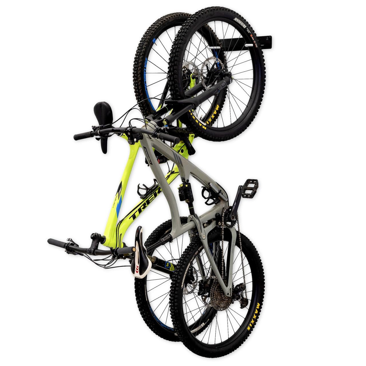 StoreYourBoard BLAT 2 Bike Vertical Wall Rack | Heavy-Duty 100lb Steel