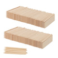 MUKCHAP 1200 PCS Orange Wood Nail Sticks | Double Sided Cuticle Pusher