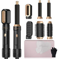 Atopskins 6-in-1 Air Styler | Ionic Hair Dryer Brush & Curling Wand Set