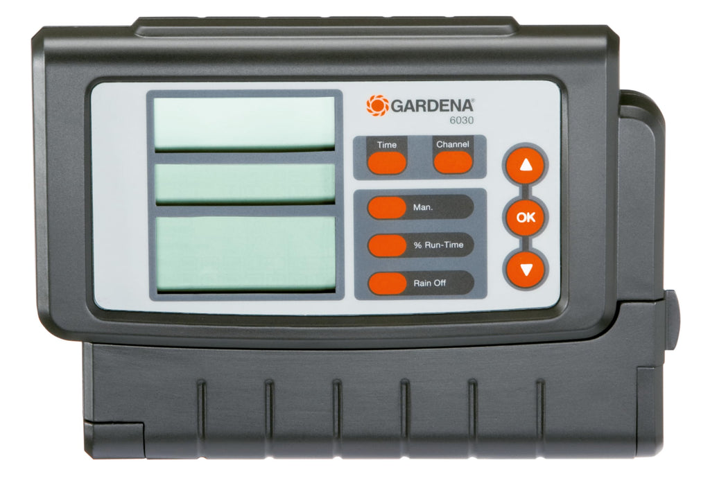 GARDENA Classic 6030 Irrigation Control – Automatic 6-Valve Water Computer