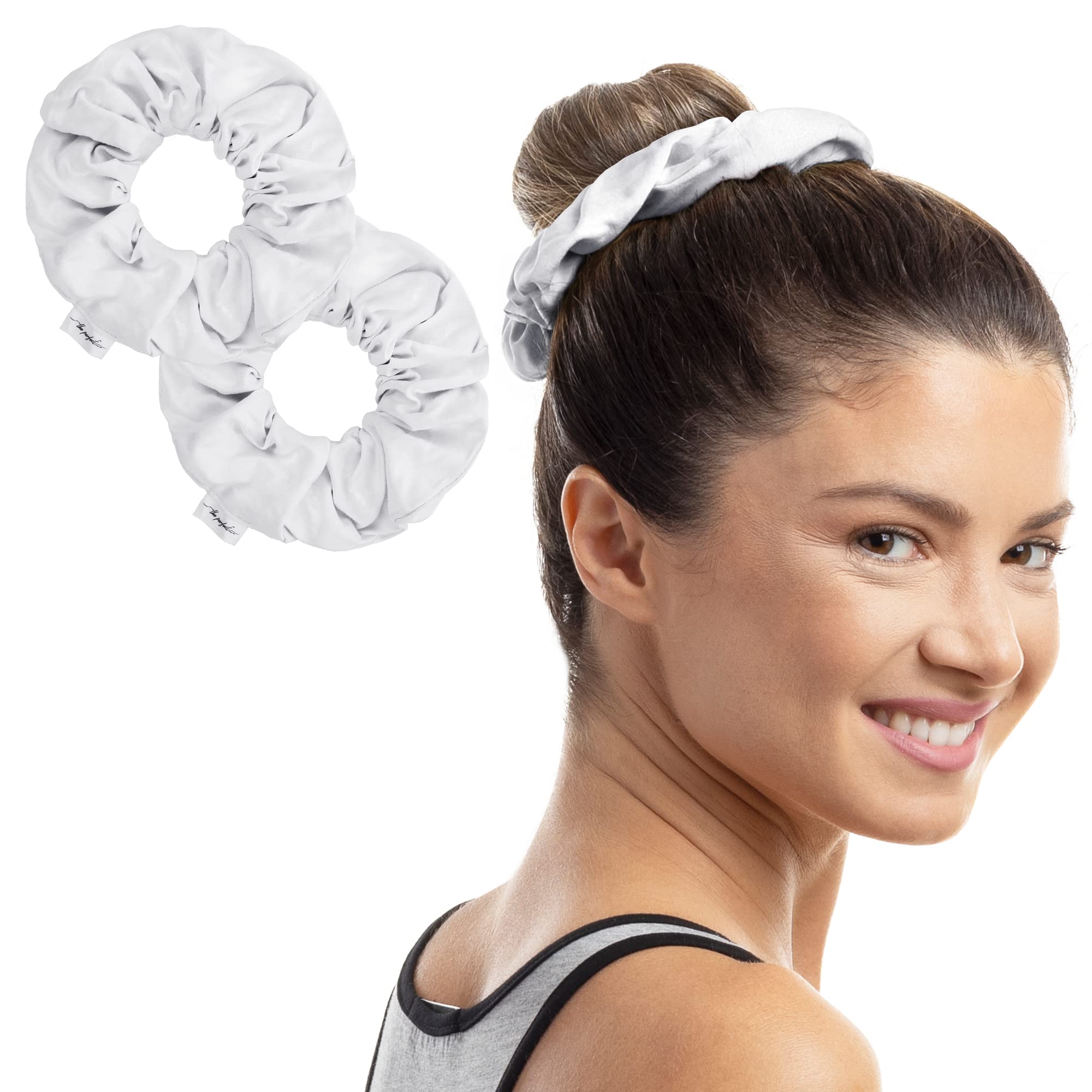 The Perfect Haircare Microfiber Hair Drying Towel Scrunchies – 2 Pack