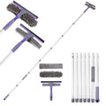 Ecobam Window Squeegee Kit | 105" Extendable Telescopic Glass Cleaner