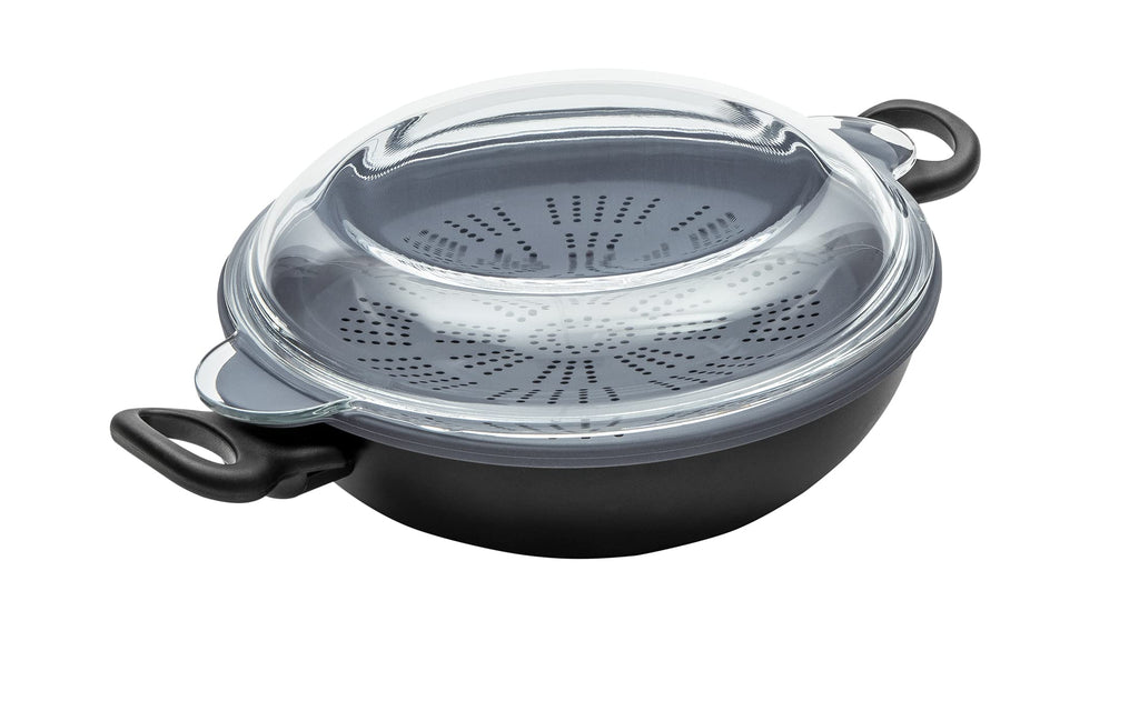 Prestige Nadiya 4-in-1 Non-Stick Wok 26cm | Induction & Oven Safe Pan