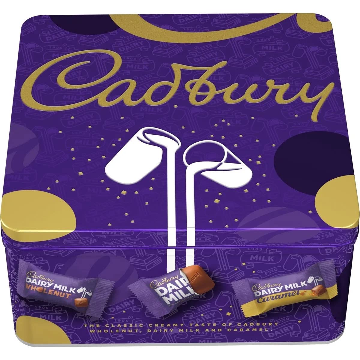 Cadbury Dairy Milk Chocolate Chunk Collection Tin - 396g Gift Box