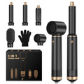 5-in-1 Hot Air Brush Styler | Ionic Hair Dryer & Curler Set