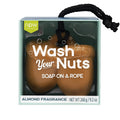 NPW Hello Handsome Wash Your Nuts Novelty Sandalwood Soap on a Rope