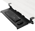 VIVO Large Under Desk Keyboard Tray – Sturdy C-Clamp Mount, Black
