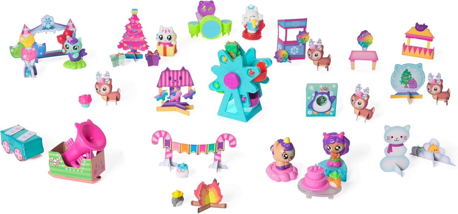 Gabby’s Dollhouse Advent Calendar – 24 Surprise Toys & Figures