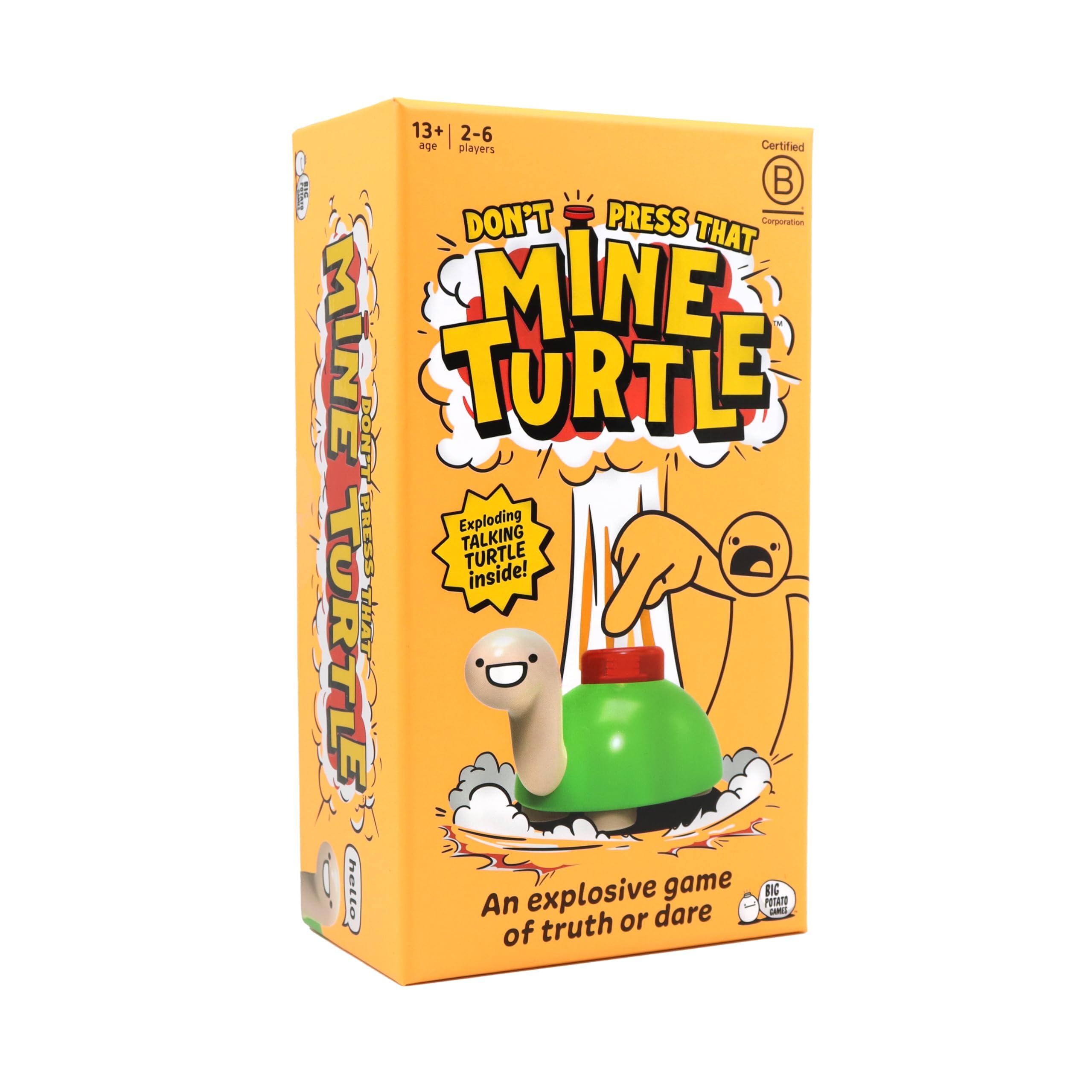 Big Potato Mine Turtle: Truth or Dare Adult Party Game – 100+ Missions