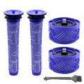 KENSHIRE HEPA Post-Filters for Dyson V6 Absolute Animal - 4 Pack
