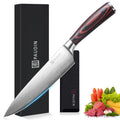 PAUDIN 8 Inch Professional Chef Knife – High Carbon Stainless Steel