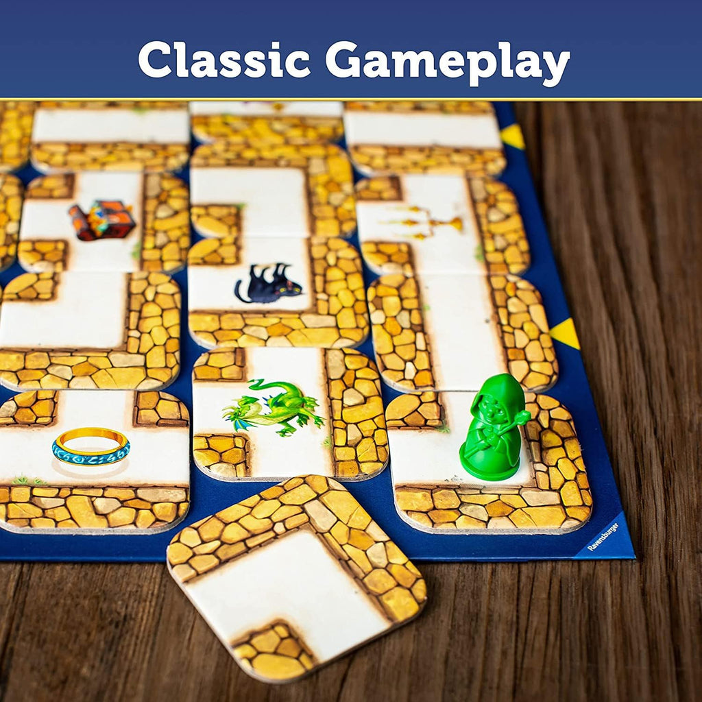 Ravensburger Labyrinth Family Board Game - Strategy Maze Puzzle for Kids