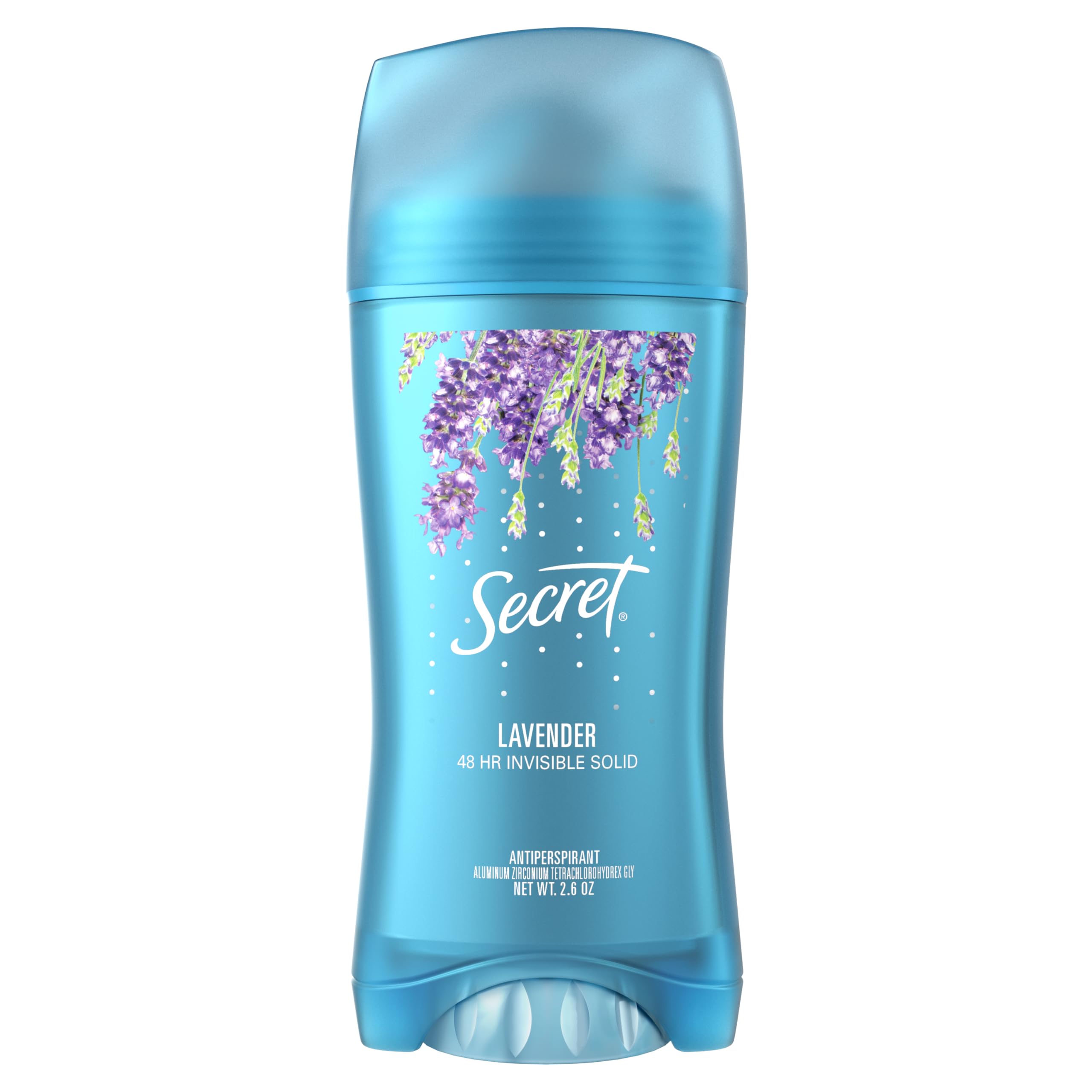 Secret Invisible Solid Antiperspirant Deodorant – Luxe Lavender, 2.6 oz