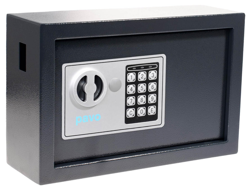 PAVO High Security Key Cabinet for 20 Keys, Grey, Darkgray - image 1