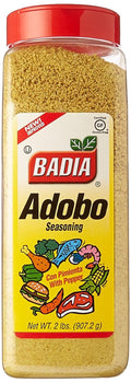 Badia Adobo Seasoning with Pepper - Bulk Flavor Enhancer - 2lbs