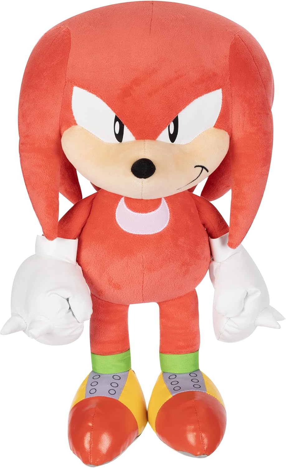 Snaps Sonic The Hedgehog Knuckles Jumbo 18-Inch Plush Stuffed Toy