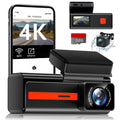 Jolof Store 4K Dual Dash Cam – Front and Rear Car Camera with WiFi