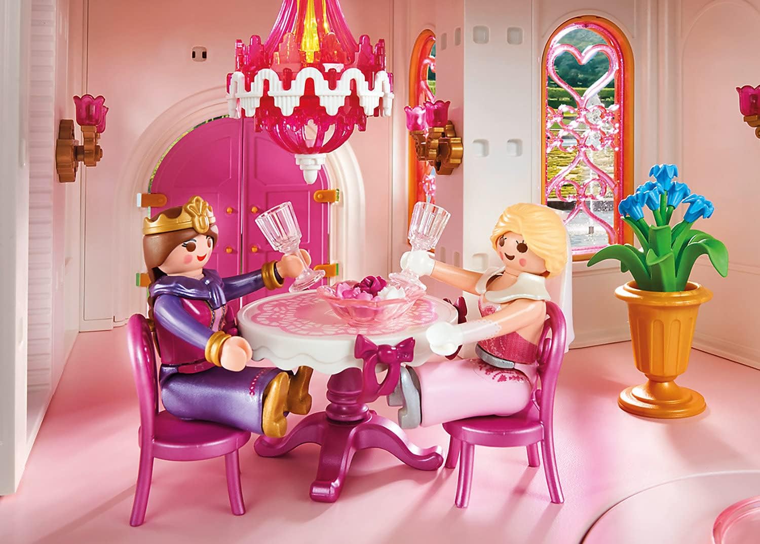 Playmobil 70447 Large Princess Castle – 648-Piece Dollhouse Playset
