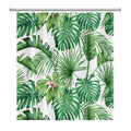 SDOTPMT Tropical Palm Leaves Shower Curtain – 72x72 Waterproof Polyester