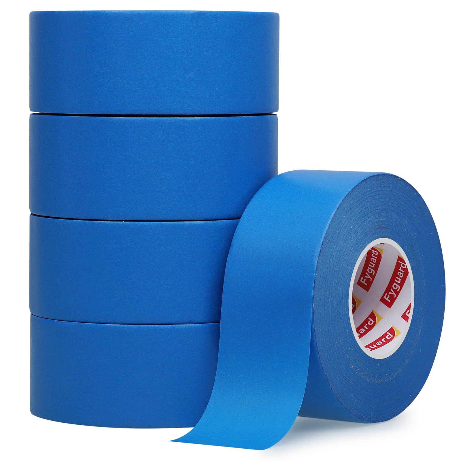 Blue Painters Tape – 5 Rolls 36mm x 50m UV Resistant Masking