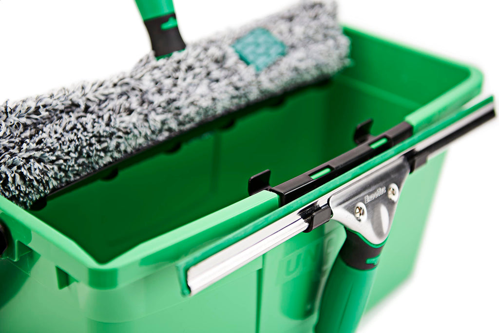 UNGER Professional Window Cleaning Kit – 6-Piece ErgoTec PRO Set with Bucket