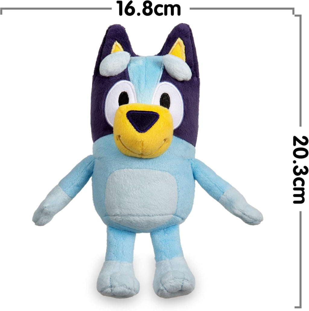 Bluey & Bingo 20cm Character Plush Soft Toy by Snaps – Assorted