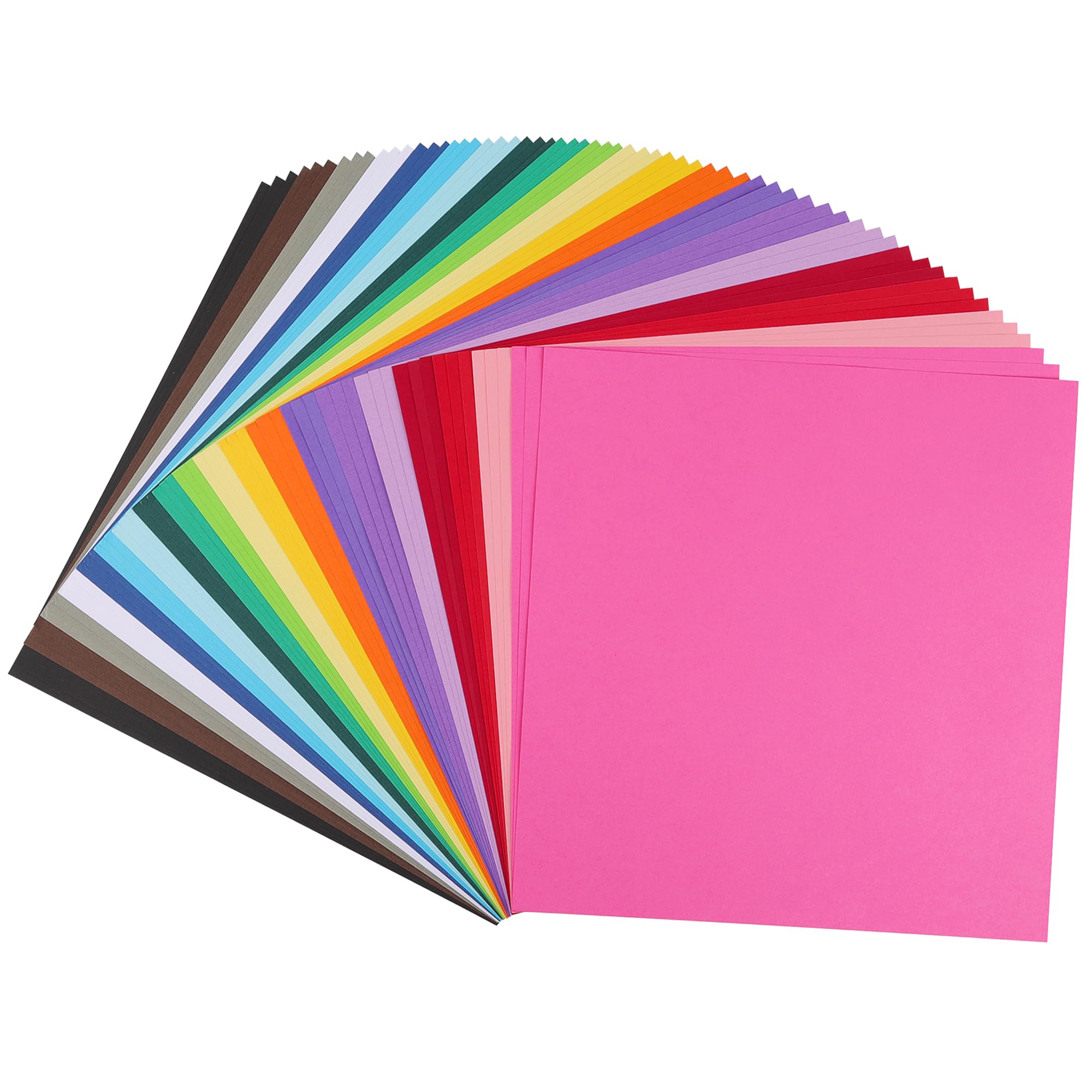 Coloured Cardstock – 60 Sheets 12x12 180gsm Craft Paper