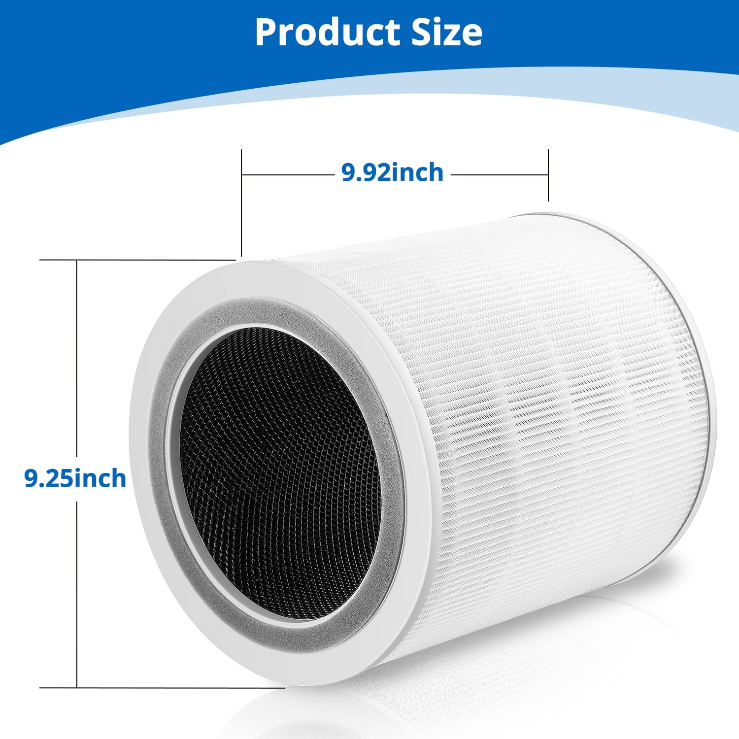 getalong Core 400S Replacement Filter for LEVOIT Air Purifier | H13 True HEPA