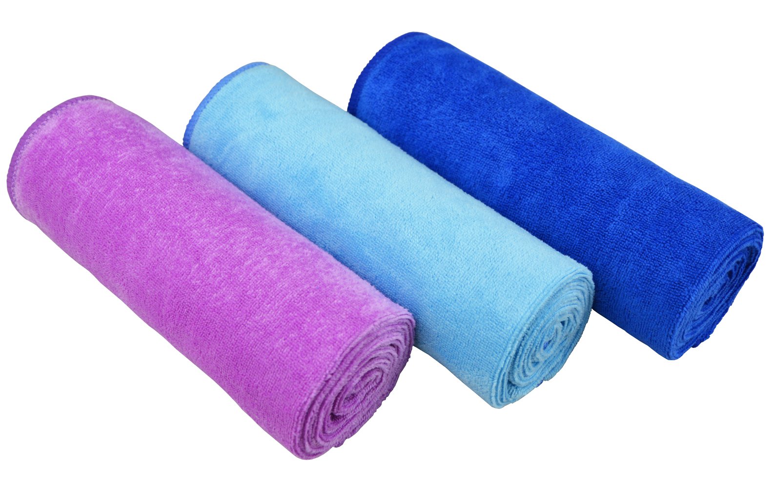 Mayouth Microfiber Sports Towels – Fast Drying Gym Towel 3-Pack, 40x80cm