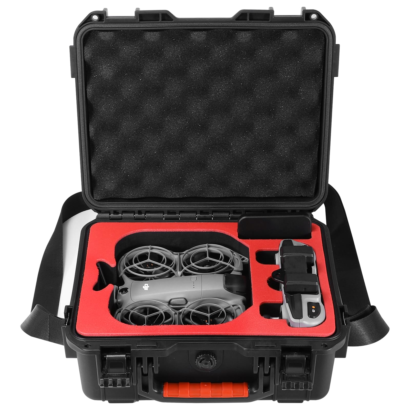 FPVtosky DJI Neo 2 Waterproof Hard Case for Fly More Combo & RC-N3