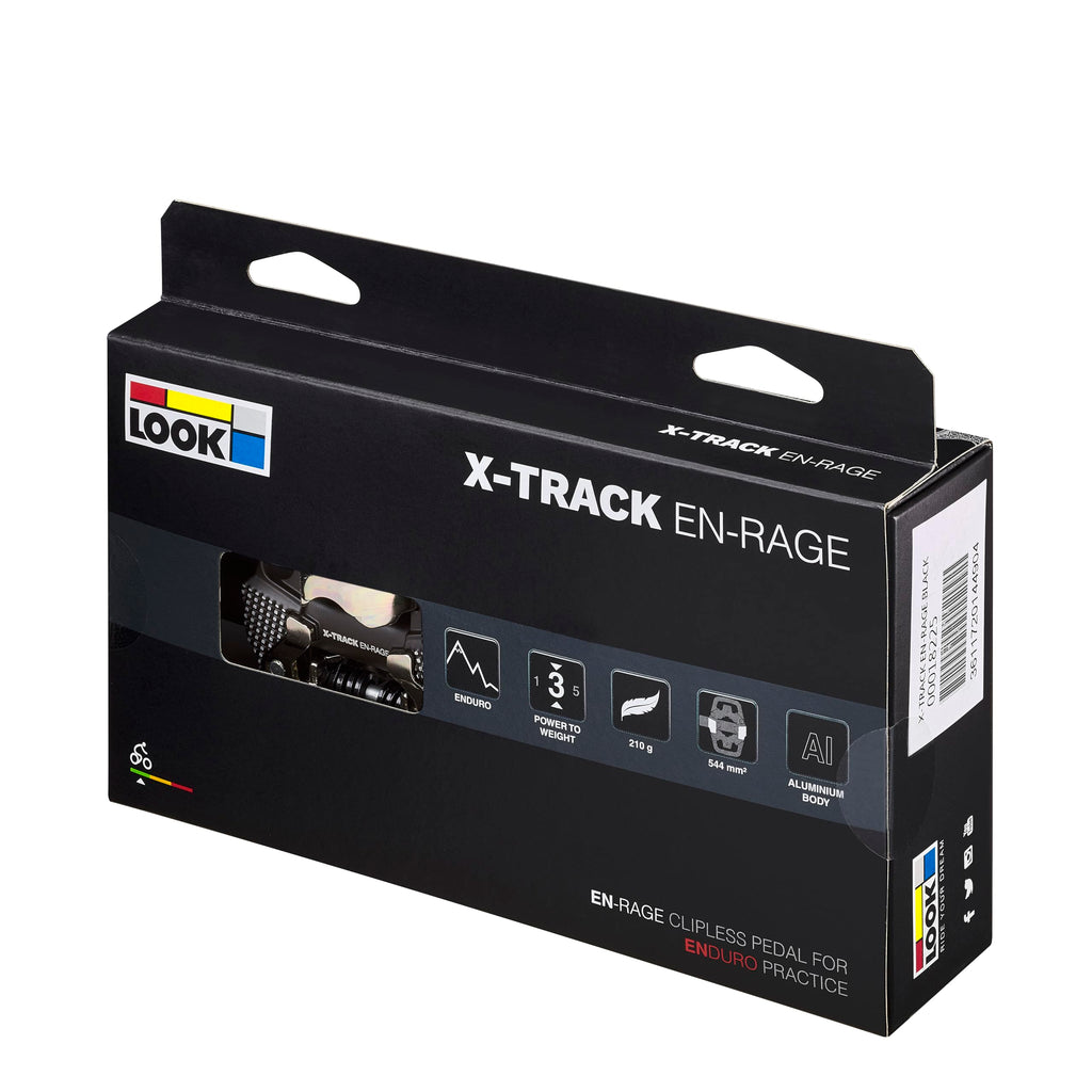 LOOK Cycle X-TRACK En-Rage MTB Pedals | SPD Compatible Aluminum