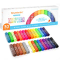 Shuttle Art Tempera Paint Sticks – 30 Washable Non-Toxic Solid Colors