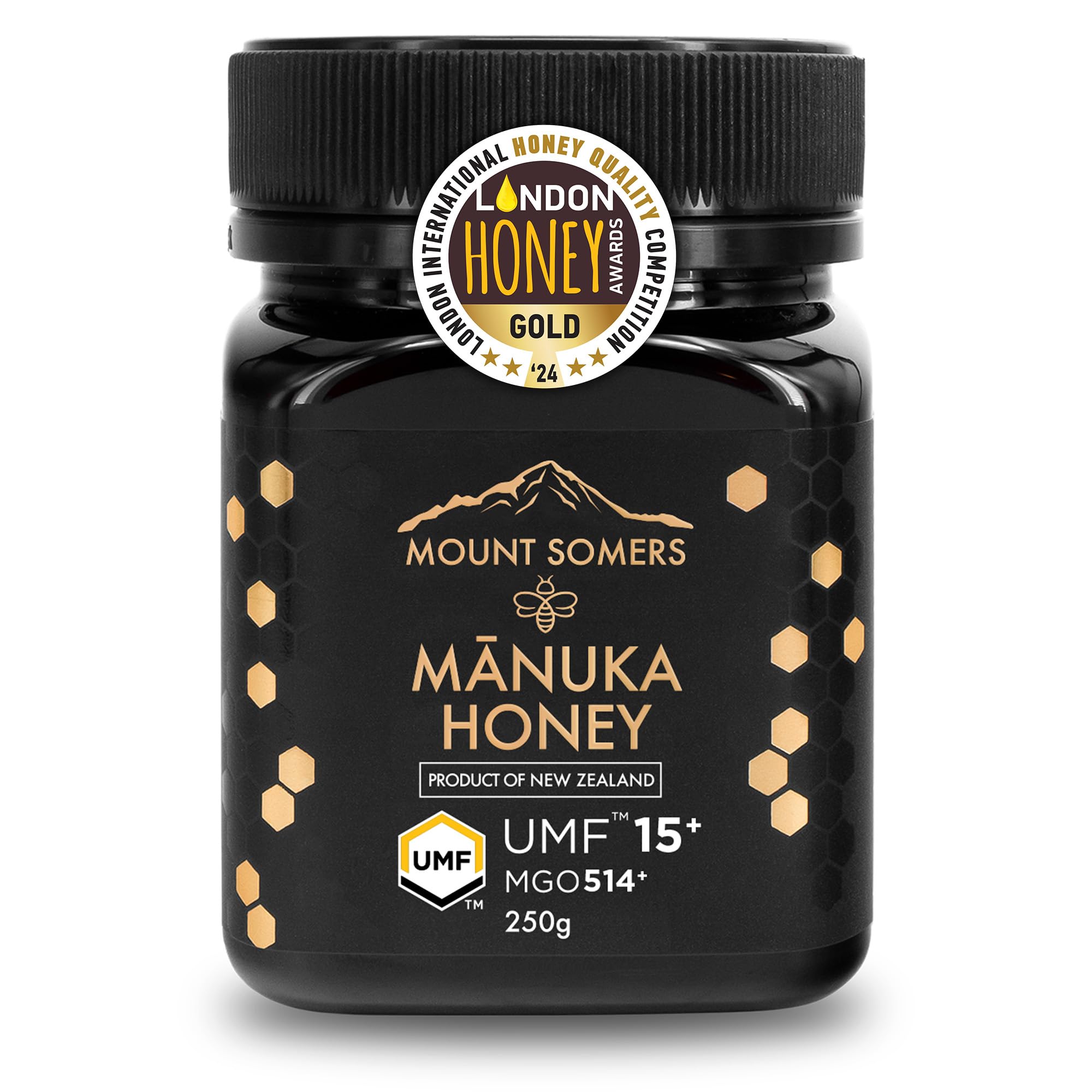 Mount Somers Manuka Honey MGO 514+ | UMF 15+ New Zealand Honey 8.8oz