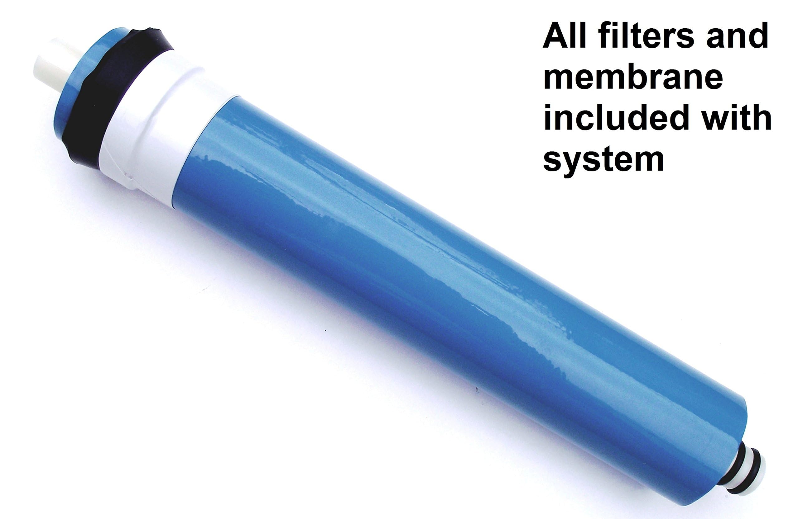 AquaHouse 3 Stage Reverse Osmosis Water Filter for Aquariums