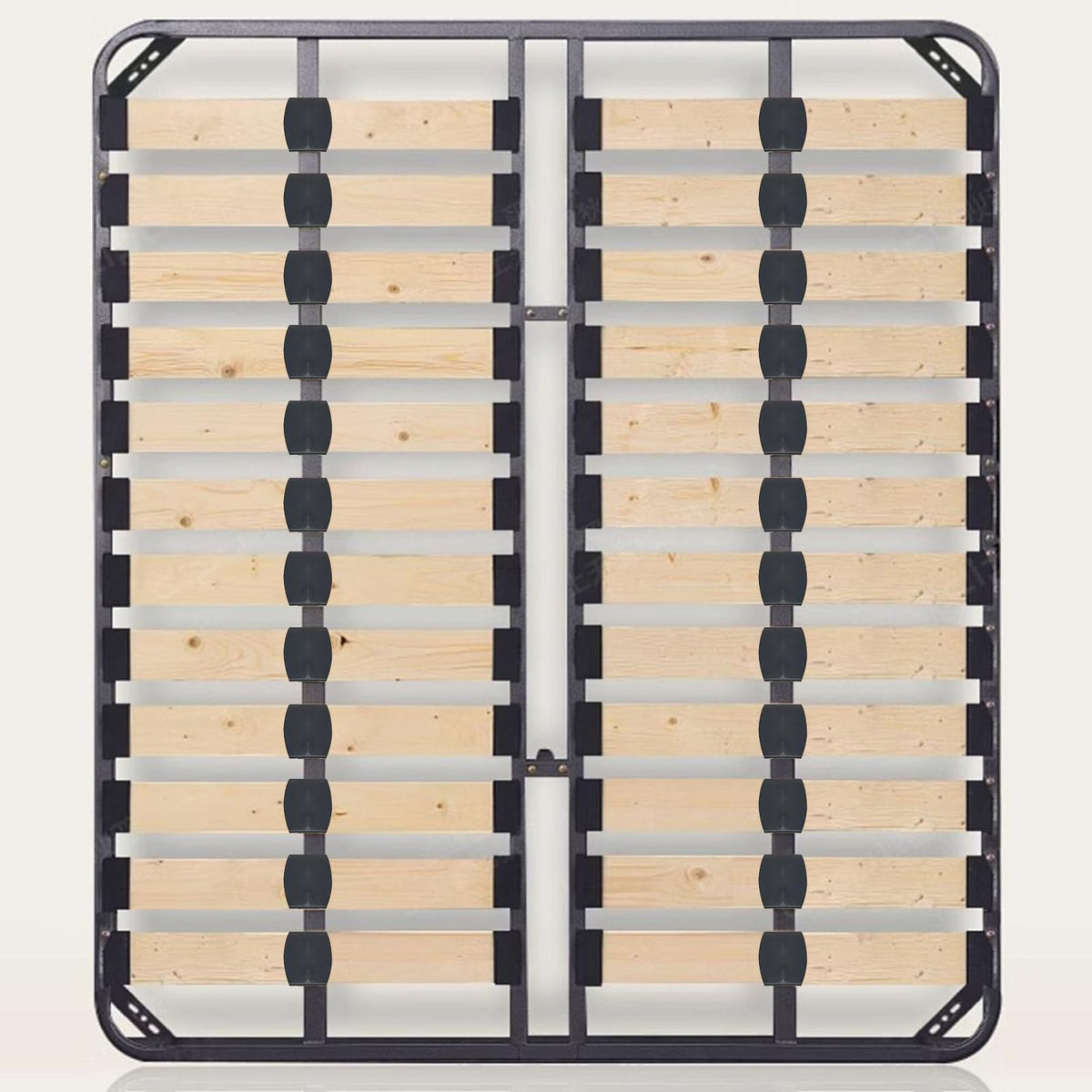 SCHUIWINNER 20Pcs Plastic Bed Slat Holders Kits Connecting Accessories Bed Slat Clips for Beds Replacement Black - image 4