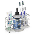Linkidea Stainless Steel Electric Toothbrush Holder – 6 Slot Organizer