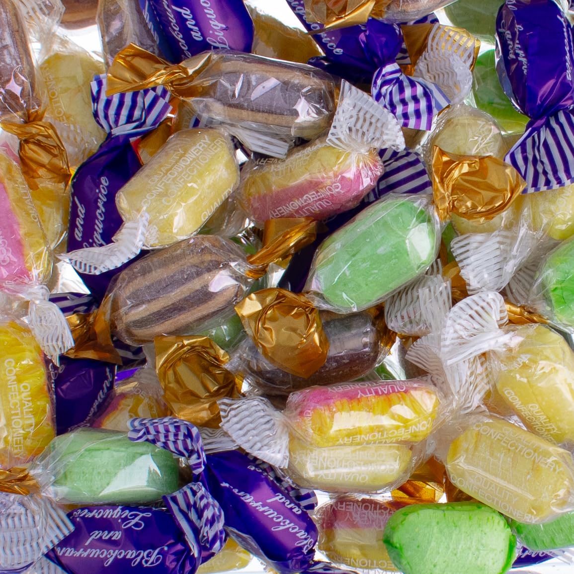 Jolof Store Assorted Boiled Sweets – 1kg Bulk Wrapped Candy Mix